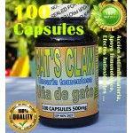 Uña Una de Gato Cat's Claw Unicaria Tomentosa 100% Natural Peruvian 100 Capsule